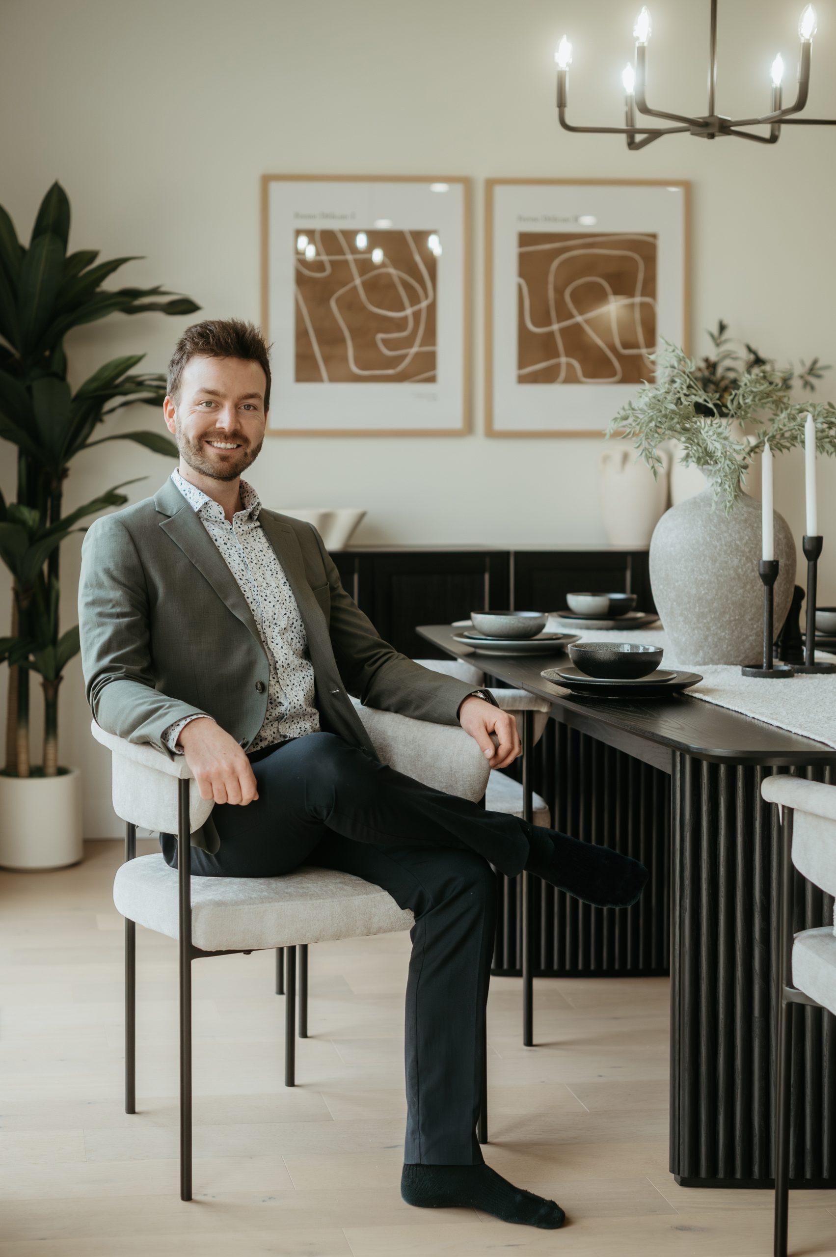 Patrick Hazzard real estate agent in london ontario Century 21 First Canadian Corp. with staging furniture by Patrick's business Desired Interiors Ontario